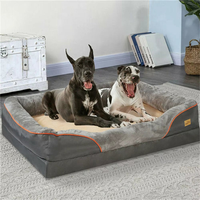 Jumbo Memory Foam Orthopedic Dog Bed