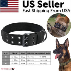 Heavy Duty Tactical Dog Collar