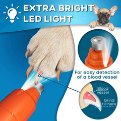 Rechargeable Dog Nail Grinder