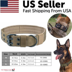 Heavy Duty Tactical Dog Collar