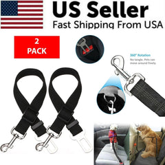 Adjustable Dog Car Seatbelt (2 pack)