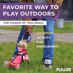 Purple Puller Dog Ring (Mini)