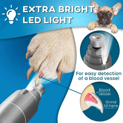 Rechargeable Dog Nail Grinder
