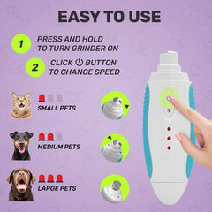 Ergonomic Dog Nail Grinder