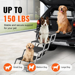 Portable Dog Stairs (max 150lbs)