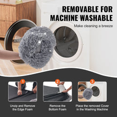 Portable Human-Sized Dog Bed