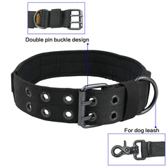 Heavy Duty Tactical Dog Collar