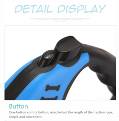 Ergonomic Retractable Dog Leash