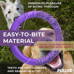 Purple Puller Dog Ring (Standard)
