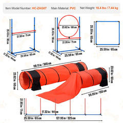 Premium 7 Piece Dog Agility Training Set