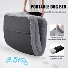 Portable Human-Sized Dog Bed