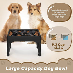 Adjustable Raised Slow Feeder