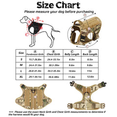 Tactical Dog Harness & Leash