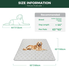 Assorted Premium Washable Pee Pads