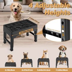 Adjustable Raised Slow Feeder