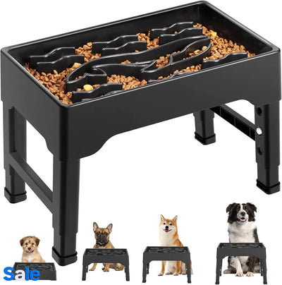 Adjustable Raised Slow Feeder
