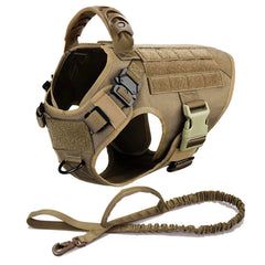 Tactical Dog Harness & Leash