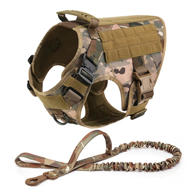 Tactical Dog Harness & Leash