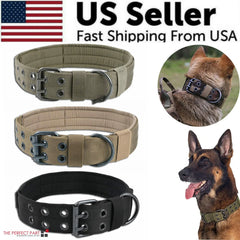 Heavy Duty Tactical Dog Collar