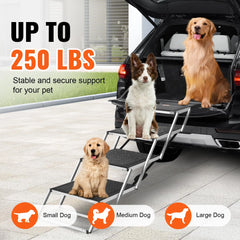 Portable Dog Stairs for Cars (max 250lbs)