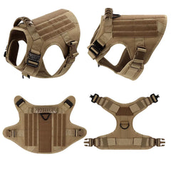 Tactical Dog Harness + Collar & Leash