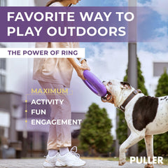 Purple Puller Dog Ring (Maxi)