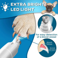 Rechargeable Dog Nail Grinder